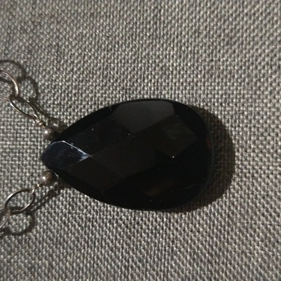 Free with purchase Empress Purple and Dark Glass Pendant Necklace - Picture 12 of 12